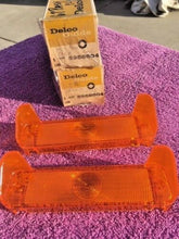 Load image into Gallery viewer, 1967 Chevrolet Impala Caprice SS NOS Park Light Lamp Turn Signal Lens Pair #5958804