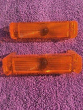 Load image into Gallery viewer, 1967 Chevrolet Impala Caprice SS NOS Park Light Lamp Turn Signal Lens Pair #5958804