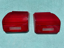 Load image into Gallery viewer, 1969 Chevrolet Chevelle NOS GUIDE Tail Light Lamp Lens Pair #5961097 / 5961098