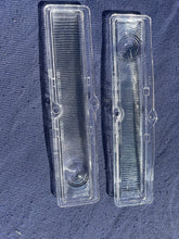 Load image into Gallery viewer, 1962 Chevy II / Nova NOS CLEAR Park Light Lamp Turn Signal Indicator Lens Pair #5953435 / 5953436