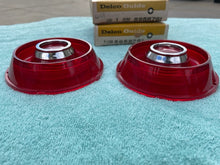 Load image into Gallery viewer, 1966-1969 Chevrolet Corvair 500 Corsa Monza Yenko NOS Tail Light Lens Pair #5958761