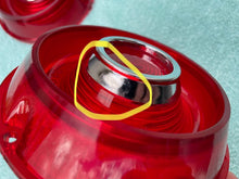Load image into Gallery viewer, 1966-1969 Chevrolet Corvair 500 Corsa Monza Yenko NOS Tail Light Lens Pair #5958761