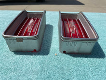 Load image into Gallery viewer, 1970 Chevrolet CAPRICE ONLY NOS **DRIVER QUALITY** Tail Light (w/ Backup) Lamp Lens Pair #5964223 / 5964224