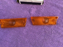 Load image into Gallery viewer, 1965 - 1969 Chevrolet Corvair Corsa Monza NOS Park Light Turn Signal Lens Pair #5956199 / 5956200