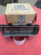 Load image into Gallery viewer, 1967 Chevrolet Bel Air, Biscayne, Caprice, Impala, SS NOS A/C Heater Unit Dash Control Plate #3891786 (#7300961 / #7301004)