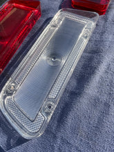 Load image into Gallery viewer, 1967 Chevrolet Biscayne Sedan NOS Delco GUIDE Backup / Tail Light Lamp Lens Set
