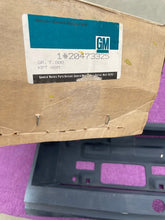 Load image into Gallery viewer, 1980 - 1982 Chevrolet Chevette NOS Rear License Plate Pocket Panel #20473325 / 20124623