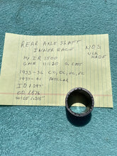 Load image into Gallery viewer, 1933-1936 Chevrolet STANDARD NOS Rear Axle Bearing Inner Race #IR1500 (#111120)