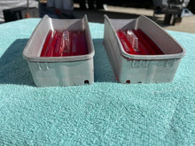 Load image into Gallery viewer, 1970 Chevrolet Bel-Air / Biscayne NOS **DRIVER QUALITY** Tail Light (w/ Backup) Lamp Lens Pair #5964231 / 5964232