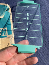 Load image into Gallery viewer, 1968 1969 Chevrolet Camaro NOS T.H. Floor Console Transmission Shift Indicator Plate #3919161