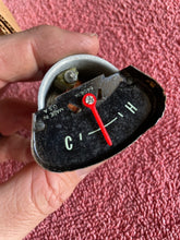 Load image into Gallery viewer, 1965 Chevrolet Impala SS NOS Instrument Cluster Dash Temperature Gauge #6401674
