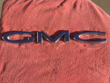 Load image into Gallery viewer, 1960 - 1966 GMC Pickup / Suburban XLNT USED Grill Letter Set #2385872 / 2385873 / 2385874