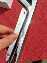 Load image into Gallery viewer, 1951 1952 Chevrolet Fleetline Styleline NOS Gas Door Guard POLISHED STAINLESS #986552