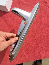 Load image into Gallery viewer, 1951 1952 Chevrolet Fleetline Styleline NOS Gas Door Guard POLISHED STAINLESS #986552