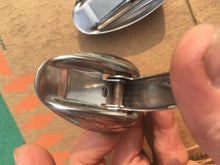 Load image into Gallery viewer, 1949 - 1952 Chevy Styleline Fleetline NOS Accessory Coat Hanger Hook ONE Pair #986537