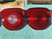 Load image into Gallery viewer, 1968 Chevrolet Biscayne Station Wagon NOS Tail Light / Back Up Lens Set of 4