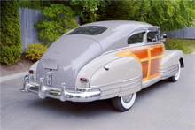 Load image into Gallery viewer, 1942-1948 Chevrolet Fleetline Aerosedan NEW Rear Window Sun Shade Blinds GM-Type