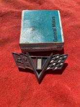 Load image into Gallery viewer, 1964-1967 Chevrolet Chevelle V8 327ci 396 NICE USED Front Fender "V" Flag Emblem #3840318
