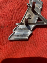Load image into Gallery viewer, 1965 - 1967 Chevrolet Impala V8 NICE USED Front Fender "V" Flag Emblem #3840318

