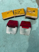 Load image into Gallery viewer, 1962-1964 Chevy II / Nova NOS Backup Tail Light Lamp Lens Pair Set #5953465 / 5953466
