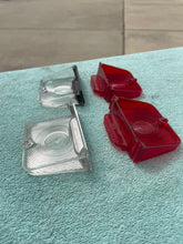 Load image into Gallery viewer, 1962-1964 Chevy II / Nova NOS Backup Tail Light Lamp Lens Pair Set #5953465 / 5953466
