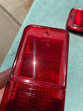 Load image into Gallery viewer, 1968-1972 Chevrolet GMC Truck Blazer 1971-1985 Van NOS RED Rear Side Marker Pair #915119 / 916087
