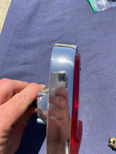 Load image into Gallery viewer, 1955-1959 Chevrolet Suburban Panel Truck USED Tail Light Lamp Lens + Bezel Pair #5952787 / 5946391
