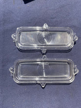 Load image into Gallery viewer, 1960-1966 Chevrolet Pickup Truck / 67-72 TILT NOS CLEAR Park Light Lamp Lens Pair #5950666
