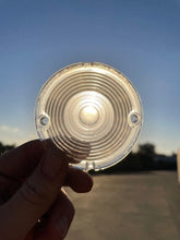 Load image into Gallery viewer, 1957 Chevrolet 150 210 Bel Air NORS CLEAR Park Light Lamp Turn Signal Lens Pair (OEM #5947754)
