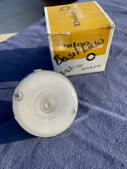 1966-1974 Chevrolet Pickup Truck C10 K10 Stepside NOS Backup Lamp Lens Assembly #911424
