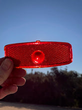 Load image into Gallery viewer, 1941 - 1948 Chevrolet Fleetline 4-door sedan NOS Guide Tail Light Lamp Lenses / Bezels #5930829/5930830
