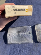 Load image into Gallery viewer, 1954-1955 (1st design) Chevrolet Pickup Truck NOS Park Light Turn Signal Lens Pair #5942151
