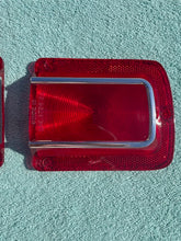 Load image into Gallery viewer, 1965 Chevrolet Chevelle Malibu 6 V8 396 327 NOS Tail Light Lamp Lens Pair #5956889 / 5956890
