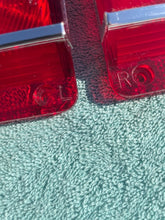 Load image into Gallery viewer, 1965 Chevrolet Chevelle Malibu 6 V8 396 327 NOS Tail Light Lamp Lens Pair #5956889 / 5956890
