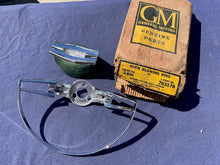 Load image into Gallery viewer, 1961-1966 Chevrolet Pickup Truck / 1959-1960 Biscayne NOS Deluxe Horn Ring Cap #763178 / 3775533

