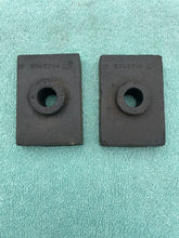 Load image into Gallery viewer, 1958 Chevrolet Bel Air Biscayne Delray NOS Body Mount Cushion Pair #3746214
