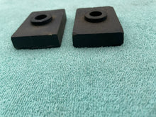 Load image into Gallery viewer, 1958 Chevrolet Bel Air Biscayne Delray NOS Body Mount Cushion Pair #3746214
