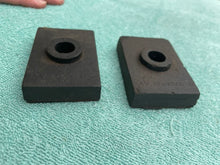 Load image into Gallery viewer, 1958 Chevrolet Bel Air Biscayne Delray NOS Body Mount Cushion Pair #3746214
