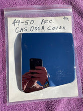 Load image into Gallery viewer, 1949 - 1950 Chevy Styleline Fleetline NOS Accessory Chrome Gas Fuel Filler Door #4583006
