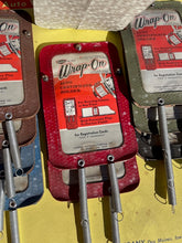 Load image into Gallery viewer, Vintage Accessory Cobbs RED NOS Certificate Registration Steering Column / Visor Holder
