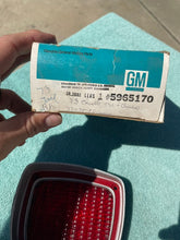 Load image into Gallery viewer, 1973 Chevelle Wagon 1973-1977 Chevrolet El Camino NOS RH Tail Light Lens #5965170
