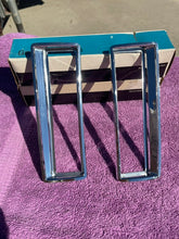 Load image into Gallery viewer, 1974 Chevrolet Caprice 1975 Chevy Impala Bel Air NOS Front Side Marker Bezels #337625 / 337626
