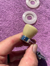 Load image into Gallery viewer, 1949 Chevrolet Fleetline Styleline NORS Window Crank Handles IVORY Knob (STRESS CRACKS) (repl. OEM #4564255)
