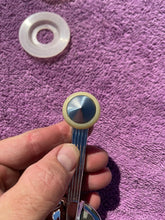 Load image into Gallery viewer, 1949 Chevrolet Fleetline Styleline NORS Window Crank Handles IVORY Knob (STRESS CRACKS) (repl. OEM #4564255)
