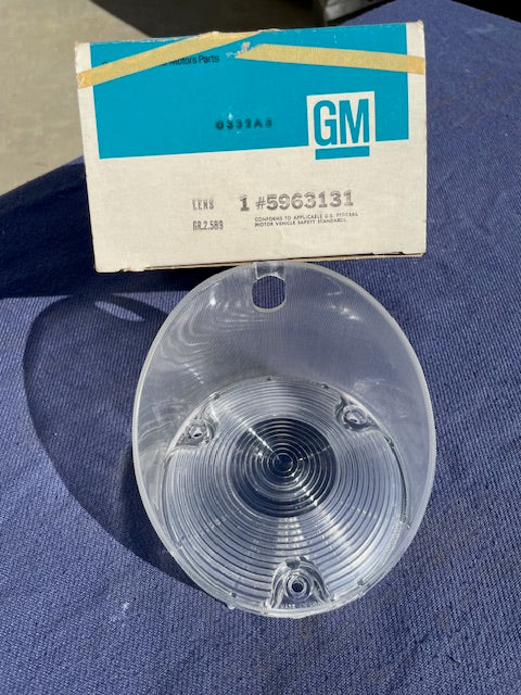1971-1973 Chevrolet Vega GT G.T. NOS Park Light Lamp Turn Lens #5963131