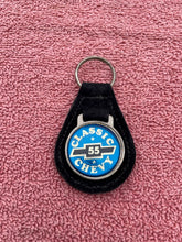 Load image into Gallery viewer, 1955 Chevrolet 150 210 Bel Air Pickup Truck NEW Leather Key Fob Ring &quot;Classic 55 Chevy&quot;
