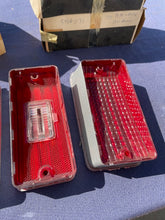 Load image into Gallery viewer, 1970 Chevrolet Bel-Air / Biscayne NOS Tail Light + Backup Lamp Lens Set #5964231 / 5964232 / 5964243 / 5964244
