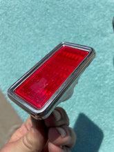 Load image into Gallery viewer, 1968 1969 Chevy II Camaro El Camino NOS Rear Side Marker Lamp Lens Pair #916632
