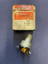 Load image into Gallery viewer, 1958 Chevrolet Impala Biscayne Bel Air Delray NOS Delco Remy Ignition Switch #1116544

