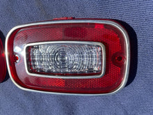 Load image into Gallery viewer, 1971 -  1973 Chevrolet Vega Coupe NOS GUIDE Backup Light Lamp Lens Pair #5966018
